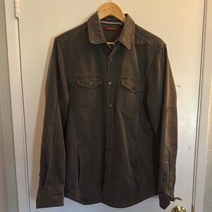 Jeremiah Men's suede ash gray Jacket